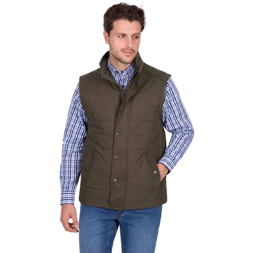 Thomas Cook Mens Vest | Matt | Khaki