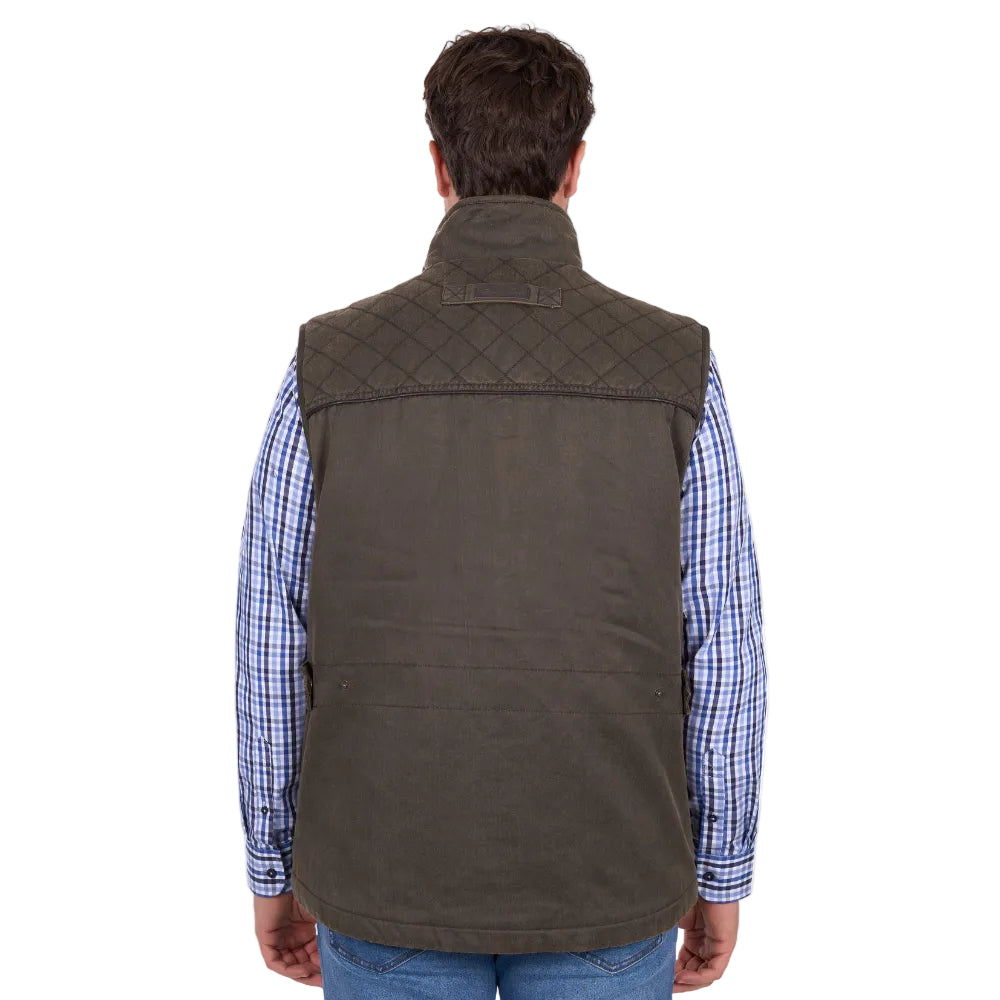 Thomas Cook Mens Vest | Marcus | Rustic Mulch