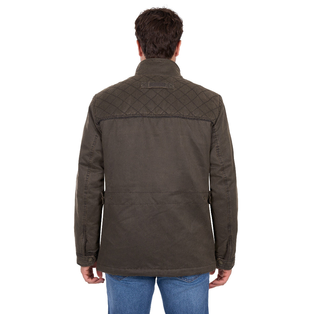 Thomas Cook Mens Jacket | Marcus | Rustic Mulch