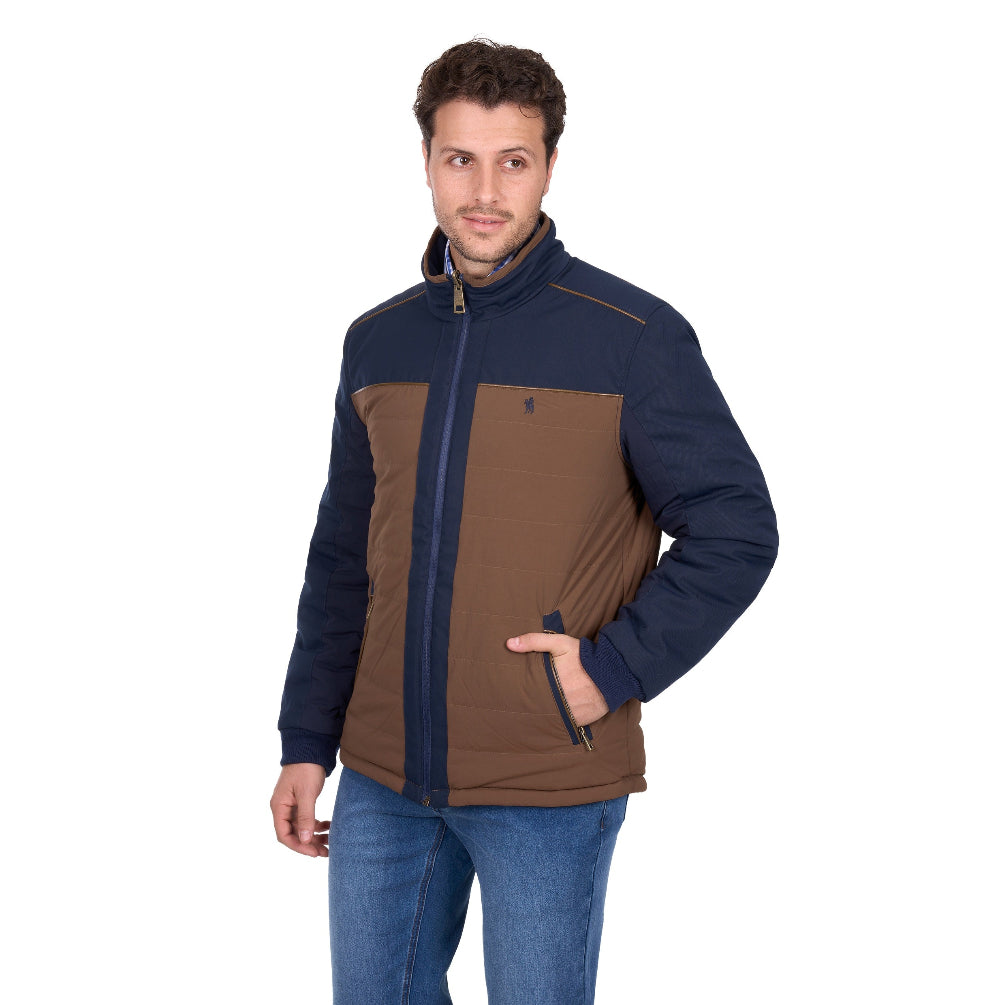 Thomas Cook Mens Jacket | Toby Reversible | Navy / Tan