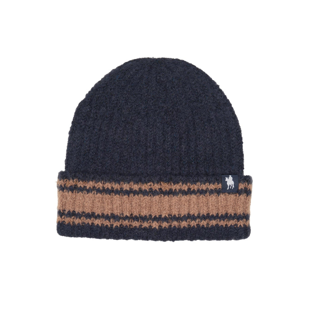 Thomas Cook Beanie | Winton | Navy / Tan