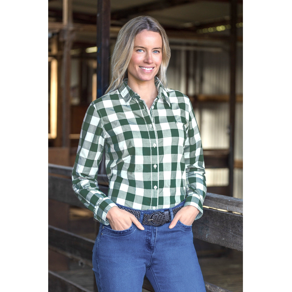 Thomas Cook Womens Shirt | Judy | Green / White