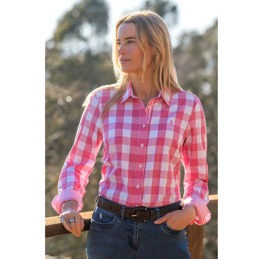 Thomas Cook Womens Shirt | Tamara | Pink / White