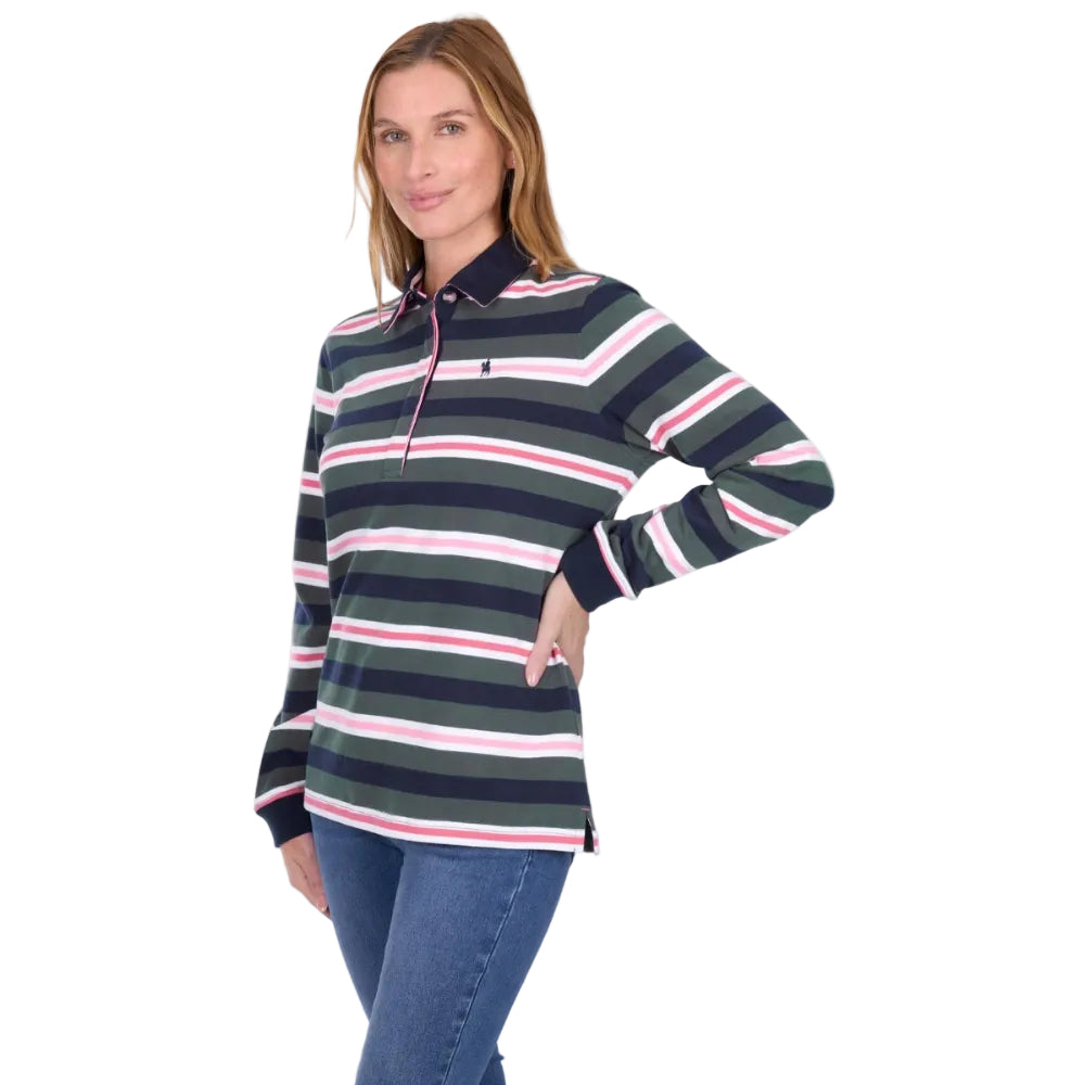 Thomas Cook Womens Rugby | Embery | Green / Multi