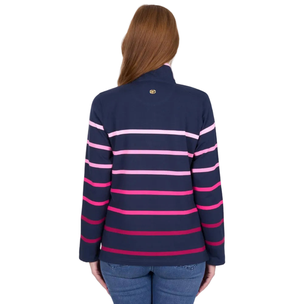 Thomas Cook Womens Rugby | Gemma 1/4 Zip | Pink / Navy
