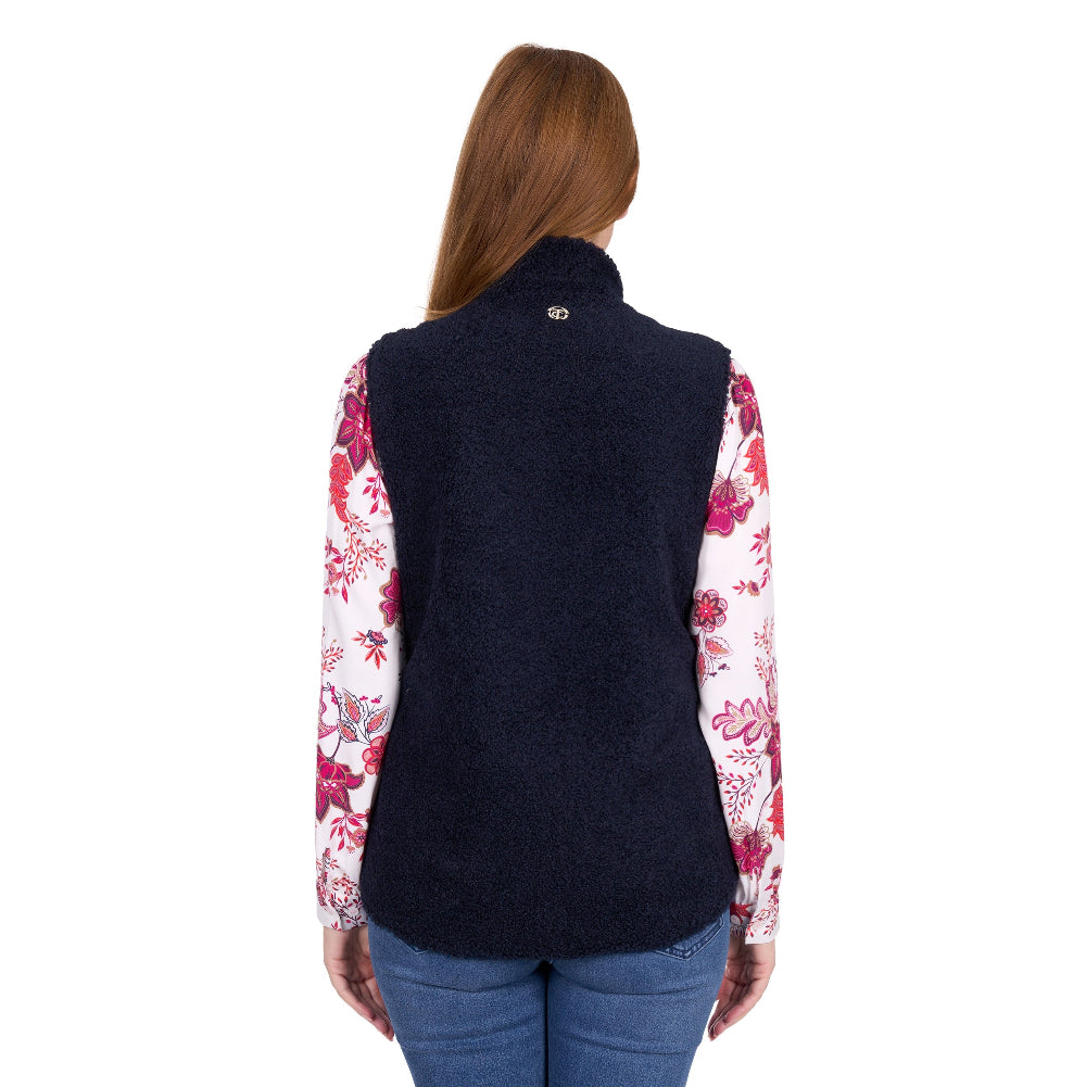 Thomas Cook Womens Vest | Astrid Revs | Navy / Tan