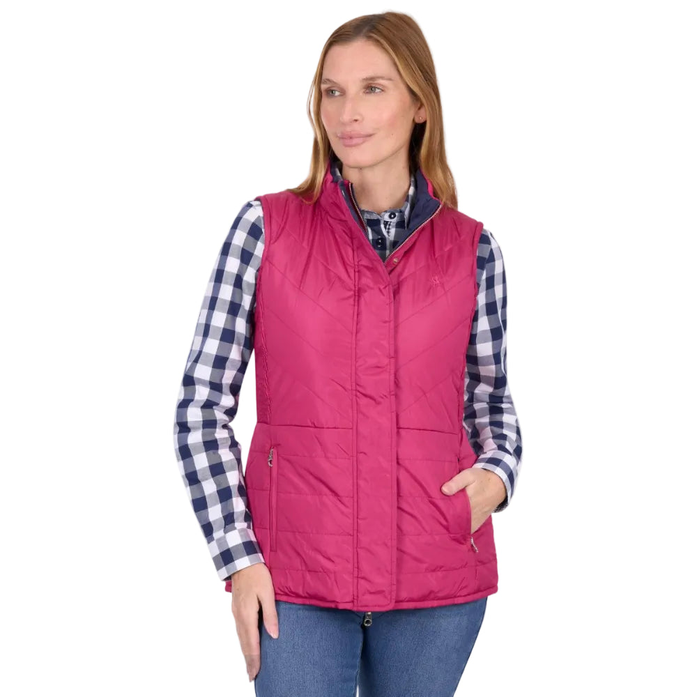 Thomas Cook Womens Vest | Mayfeild Reversible | Hot Pink / Navy