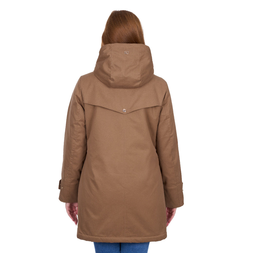 Thomas Cook Womens Parka | Madison | Dark Tan