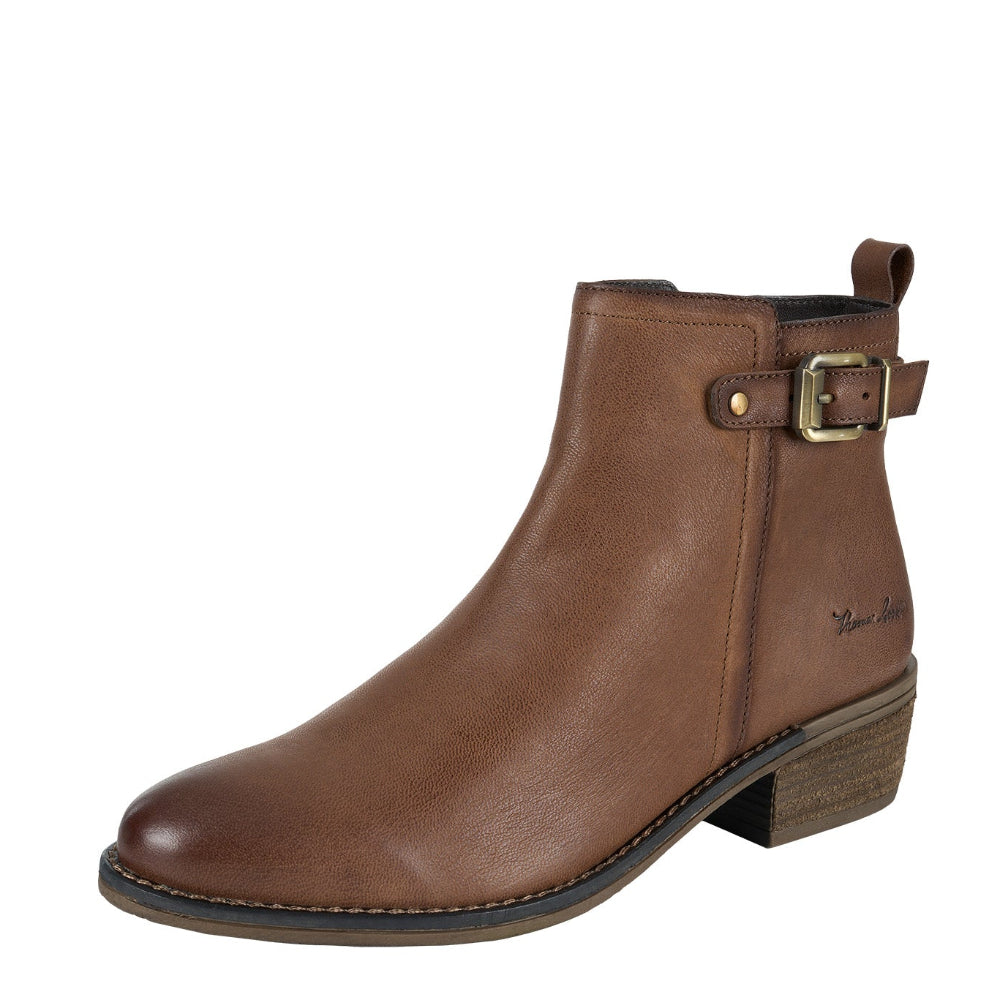 Thoms Cook Womens Boots | Crawley | Chestnut Brown