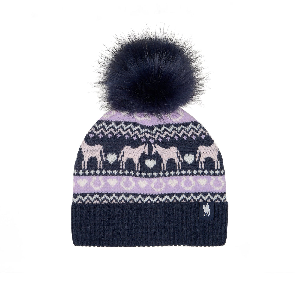 Thomas Cook Kids Beanie | Emilia | Navy / Lilac