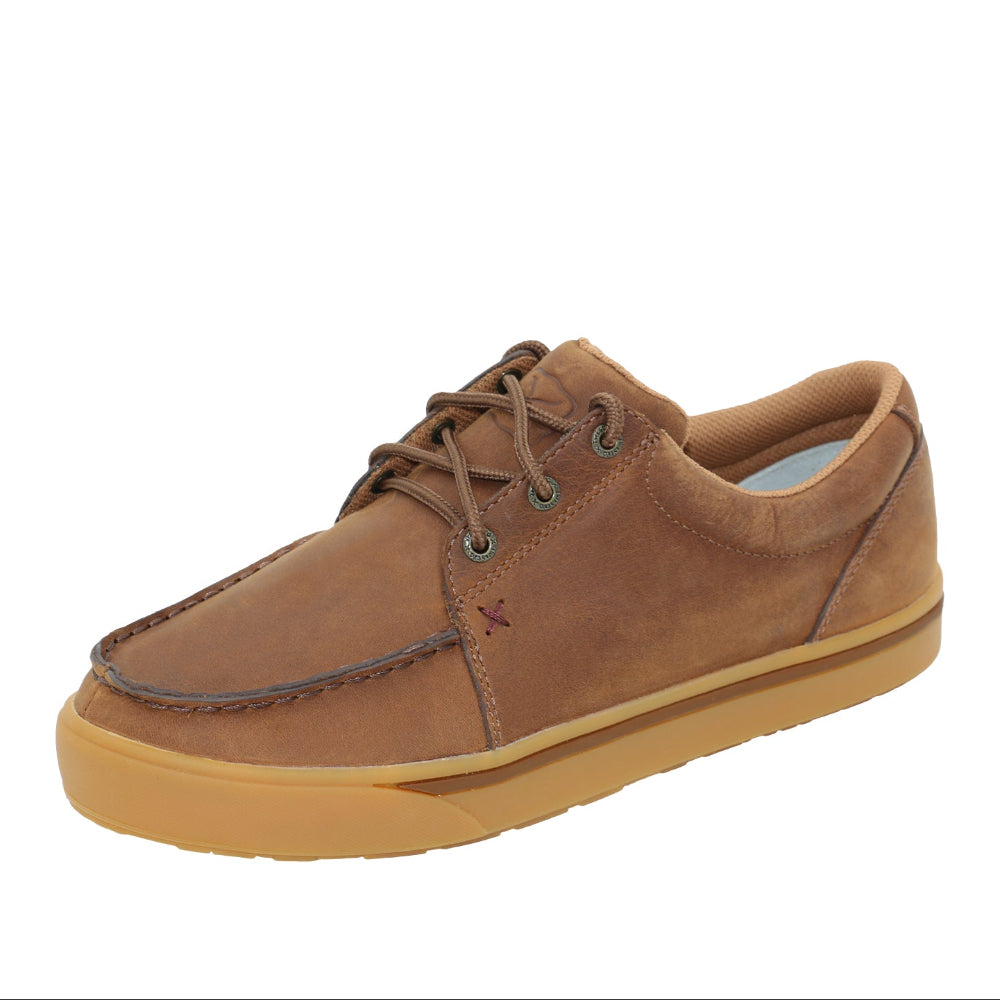 Twistex X Mens Shoes | Leather Loper | Chocolate