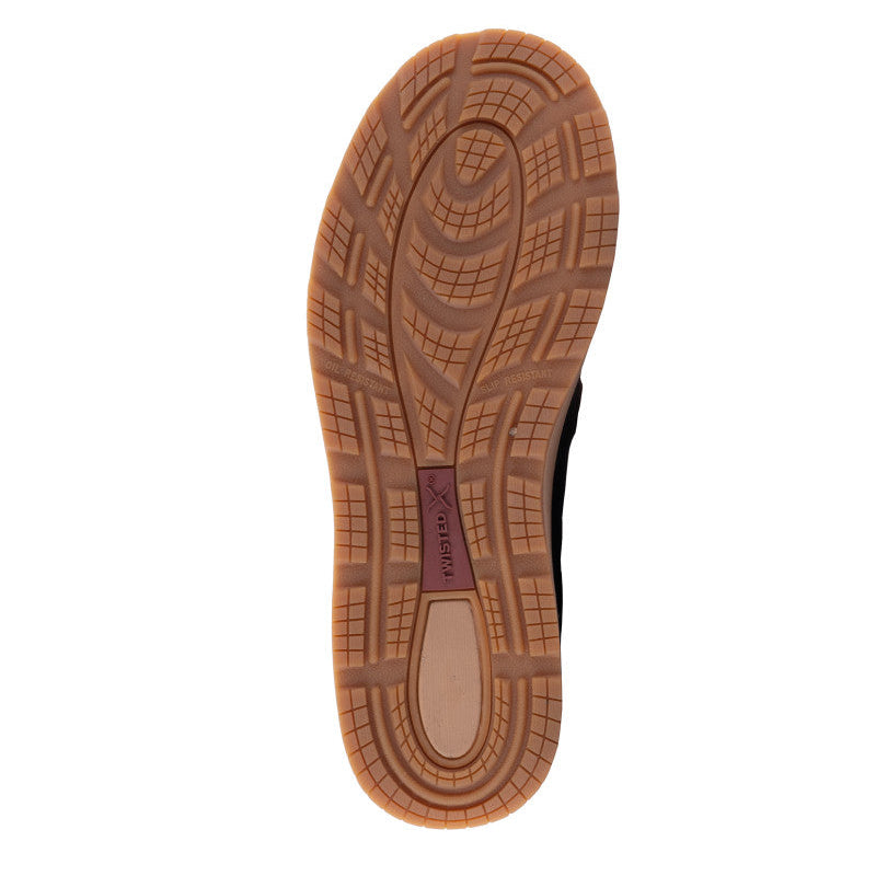 Twisted X Mens Slip-On Shoe | Cellstretch Wedge | Brunette