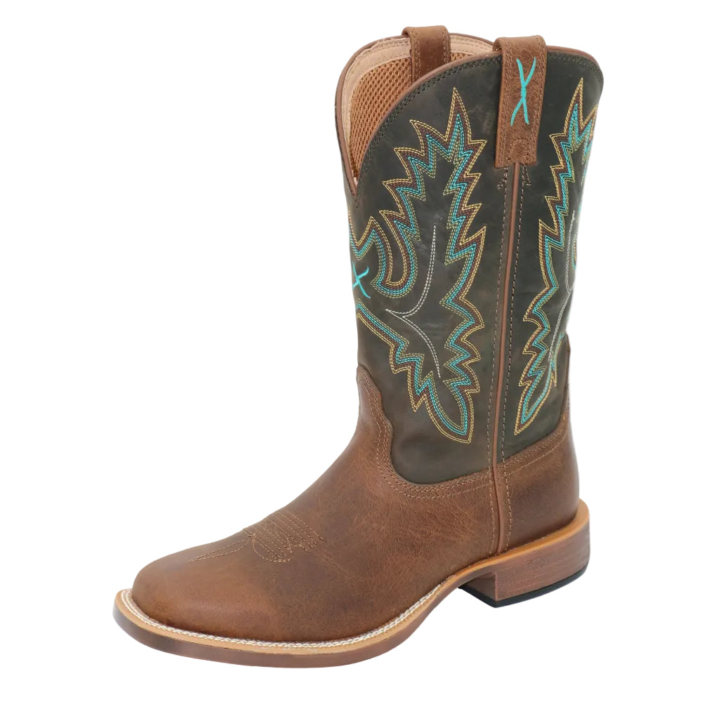 Twisted X Mens Boots | 12 Top Hand | Coffee / Forest