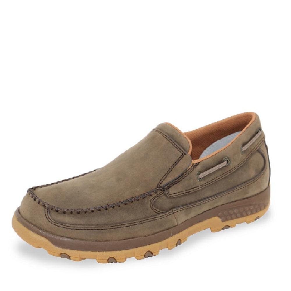 Twisted X Mens Mocs | Cellstretch | Shitake Brown
