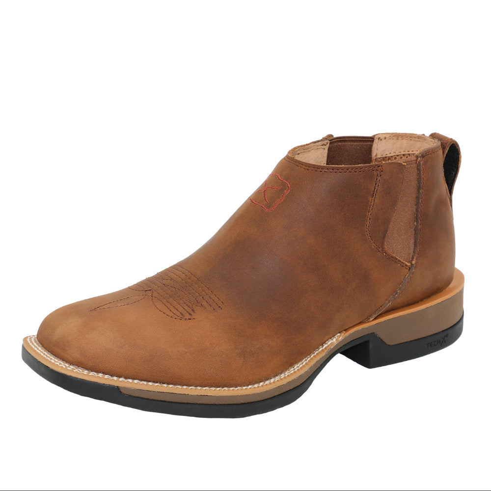 Twisted X Mens Chelsea Boot | 4 Tech X1 | Rust Brown