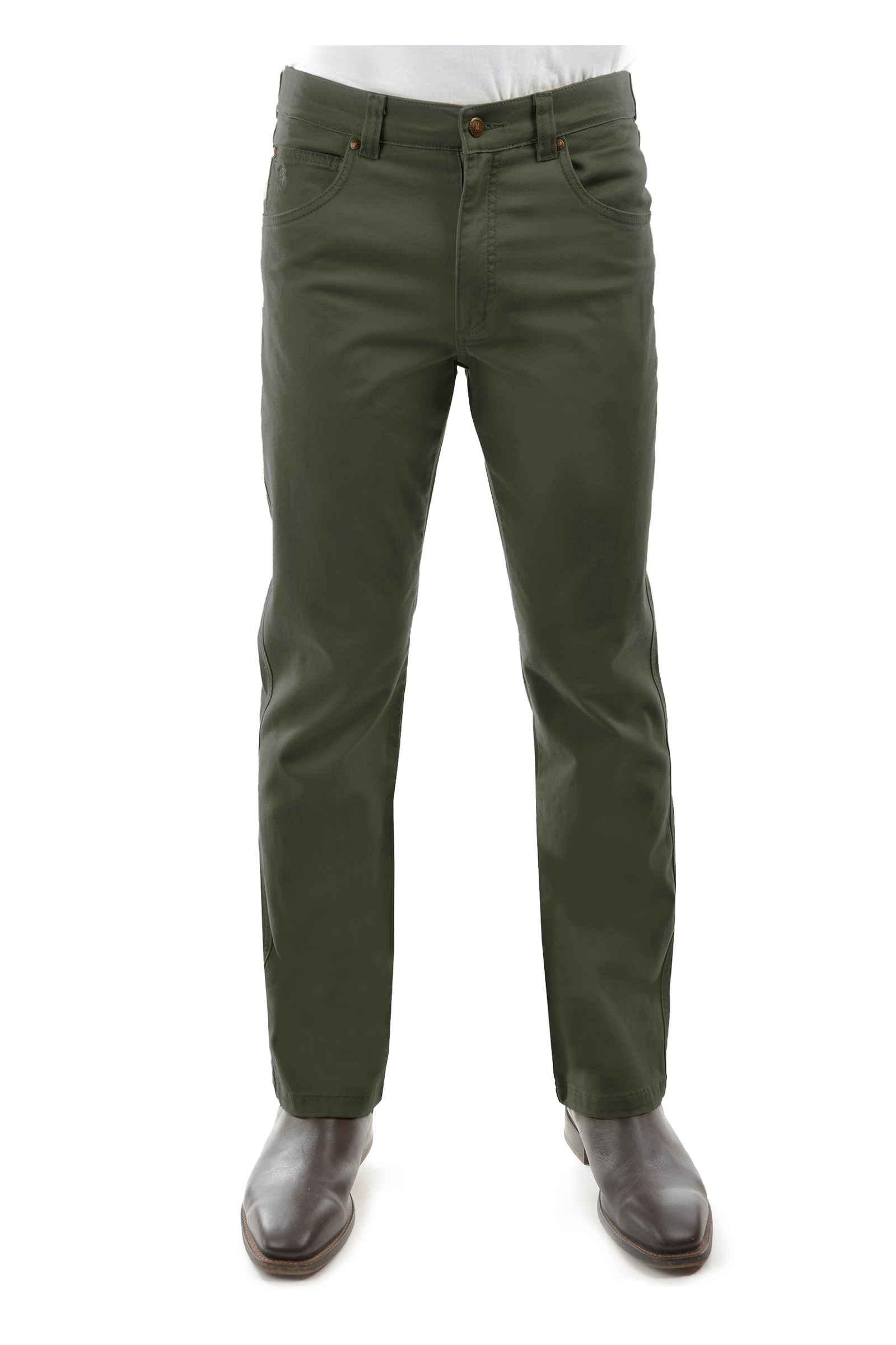 TC MENS TAILORED MOLESKIN | OLIVE