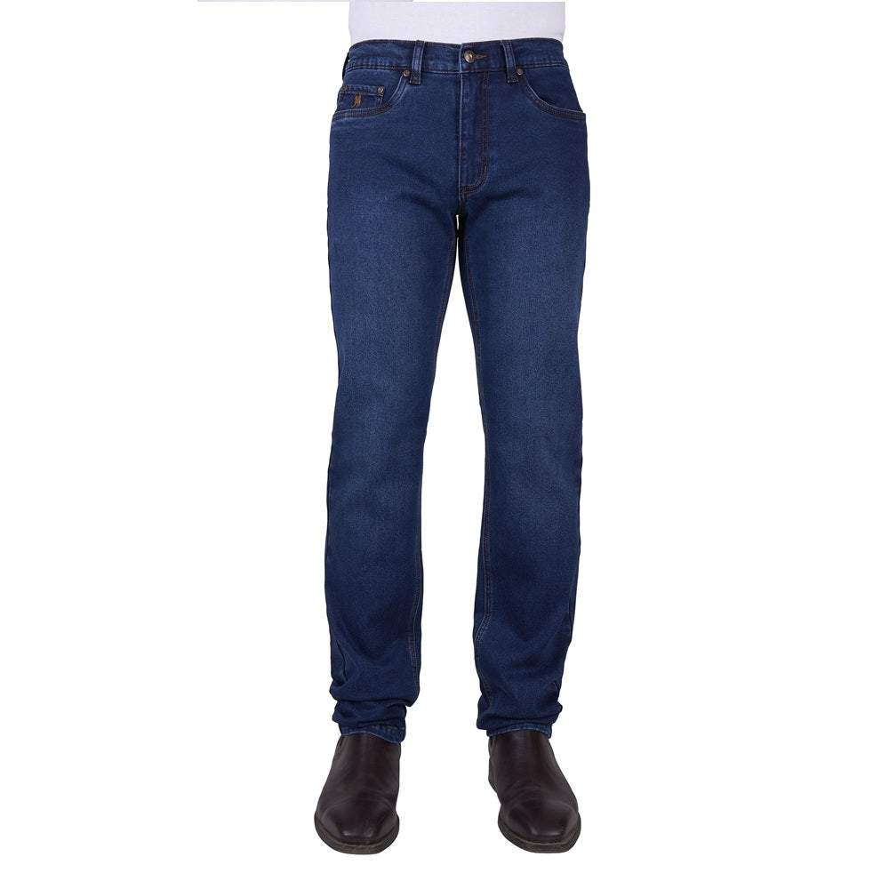 Thomas Cook Mens Thermal Jean | Brad | Mid Wash