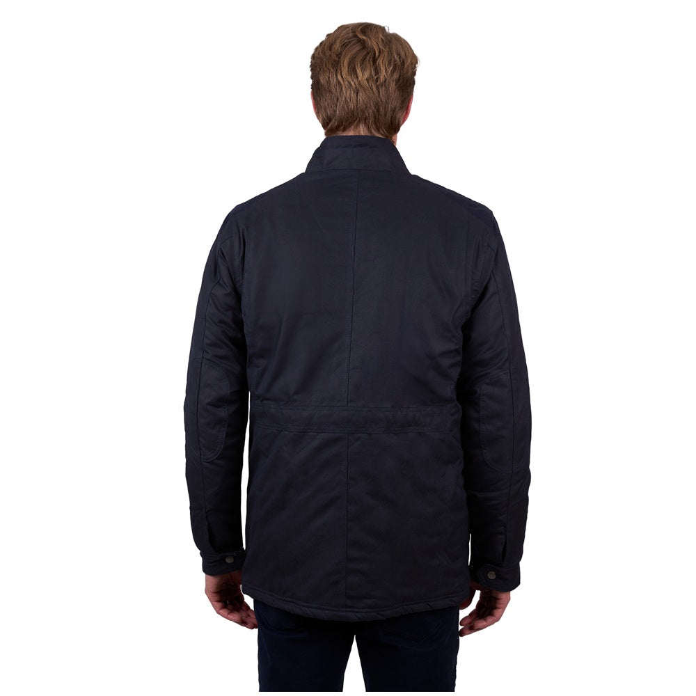 Thomas Cook Mens Oilskin Jacket | Tarcutta | Navy