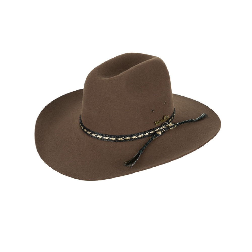 TC STATION WOOL FELT HAT CHESTNUT 56