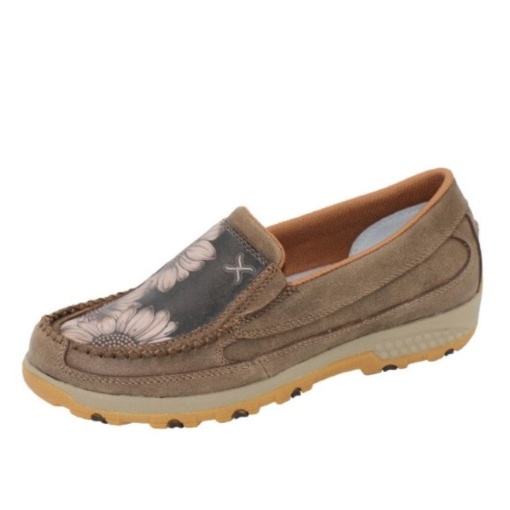 Twisted X Womens Slip On | Cell Stretch | Flower