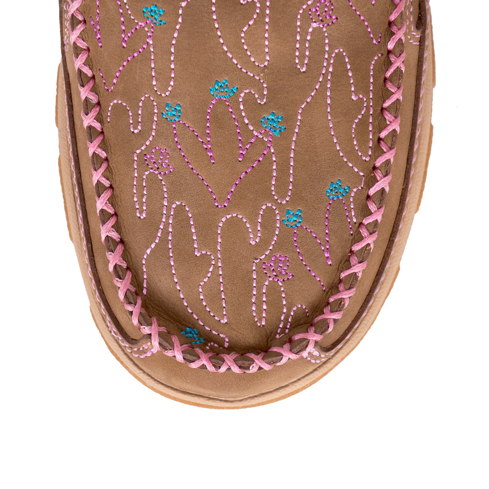 Twisted X Womens Slip-on | Cactus Cellstretch | Brown / Multi