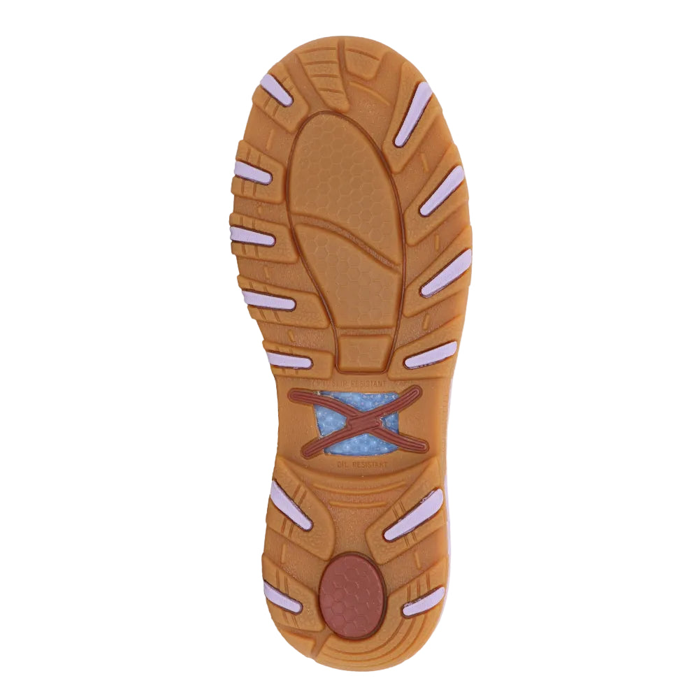 Twisted X Womens Slip On | Cellstretch | Brown / Lilac