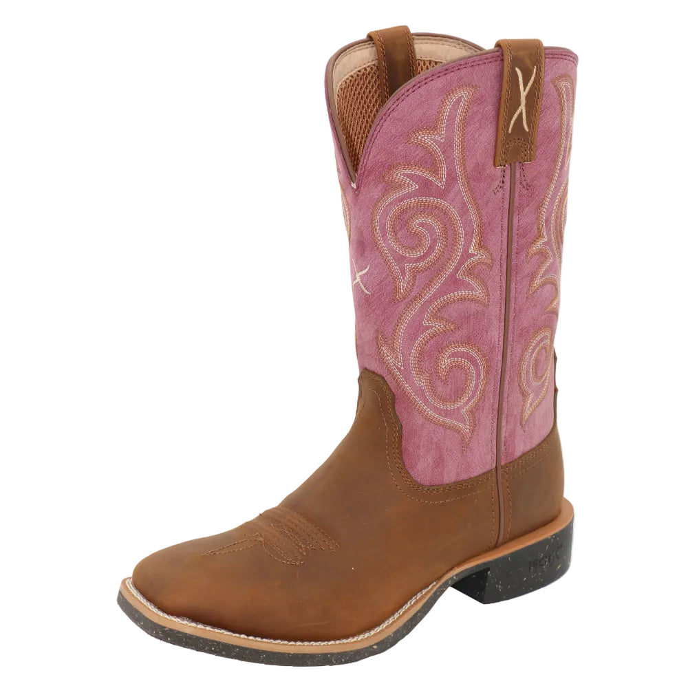 Twisted X Womens Western Boots | Tech X2 | Russet Brown / Dusty