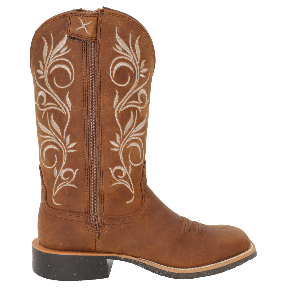 Twisted X Womens Western Boots | Tech X2 | Oiled Brown / Brown