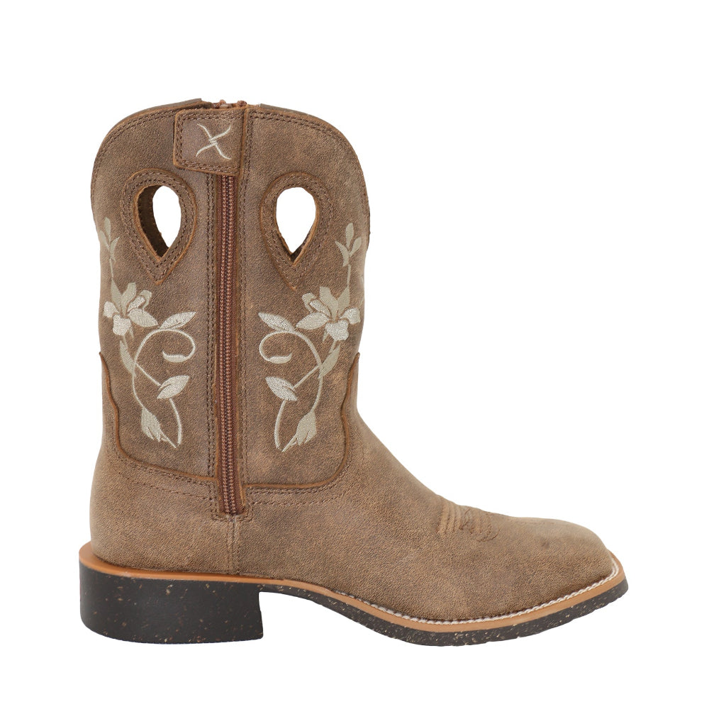 Twisted X Womens Western Boots | Tech X2 Zip | Bomber / Bomber