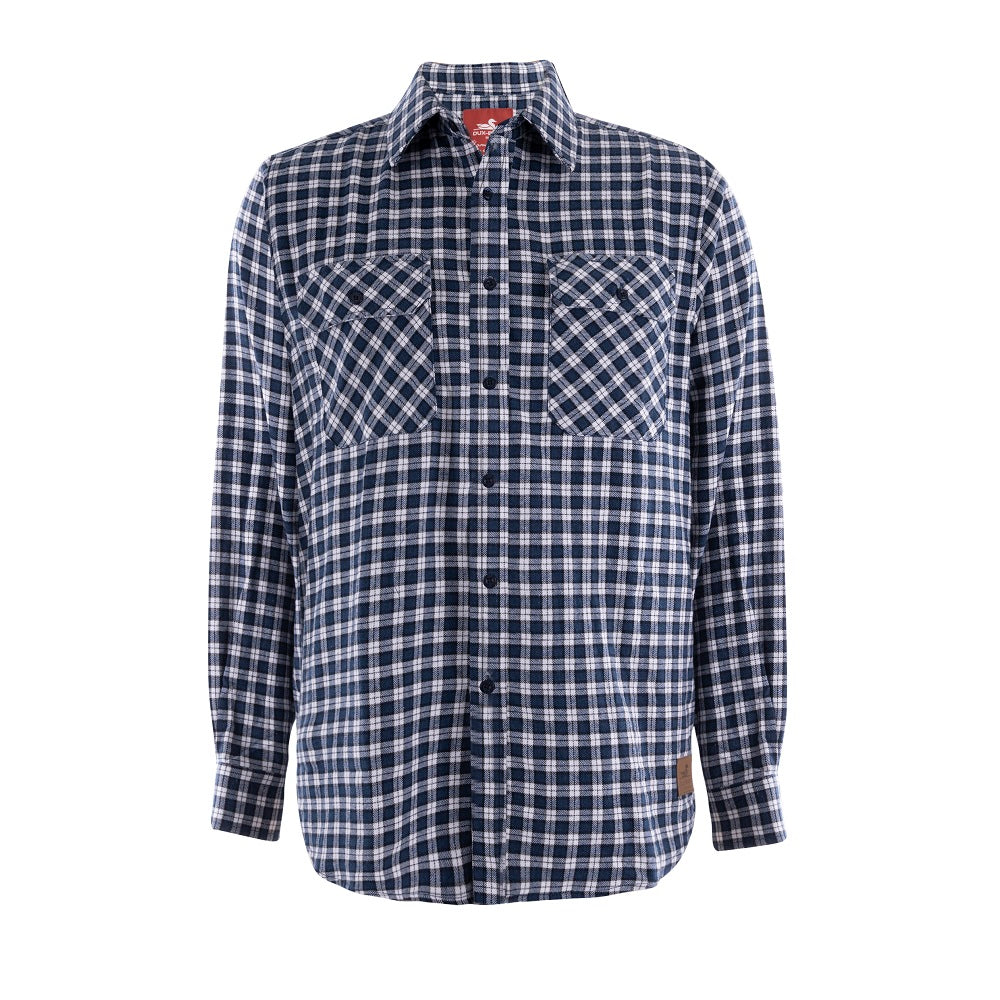Dux Bak Mens Thermal Shirt | Campbell | Navy / White