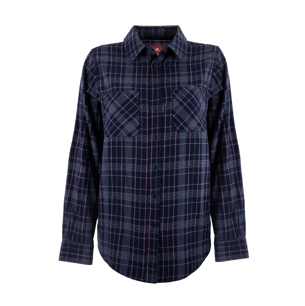 Dux Bak Womens Thermal Shirt | Bogong | Navy