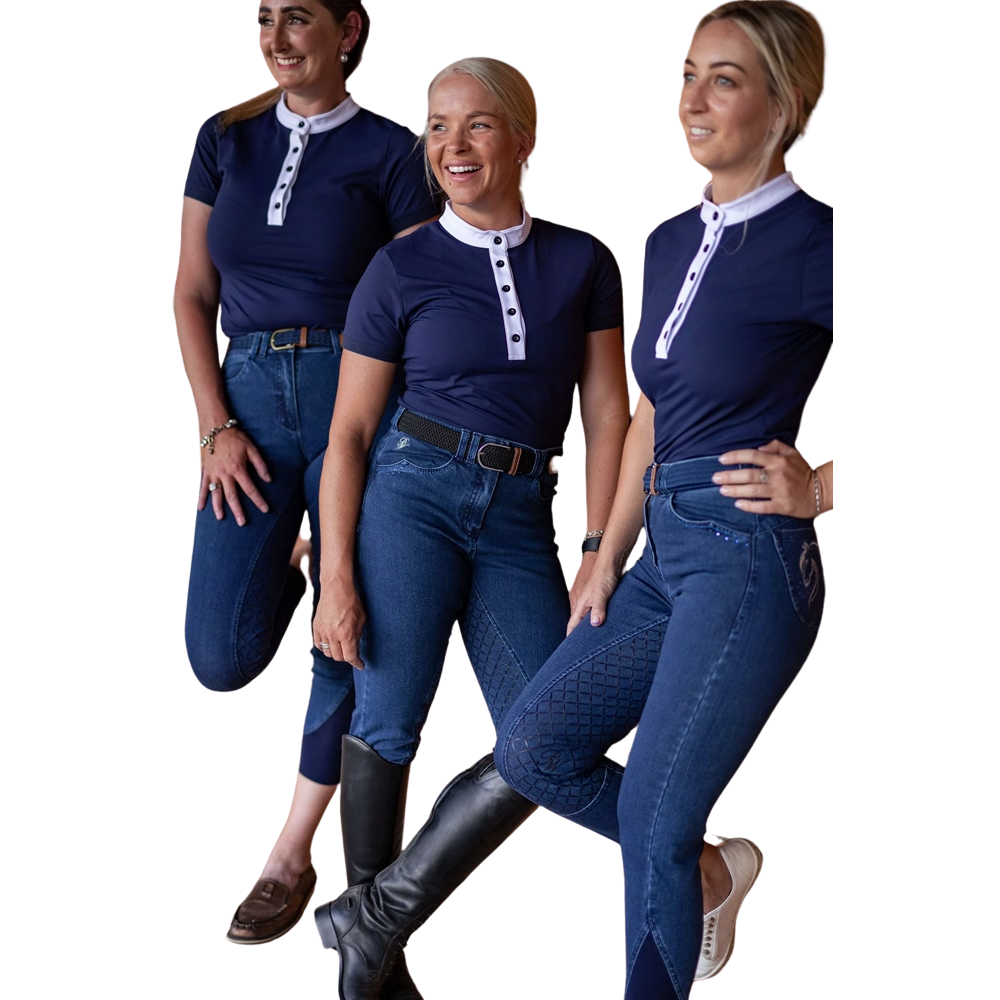 Peter Williams Show Shirt | Alana | Navy