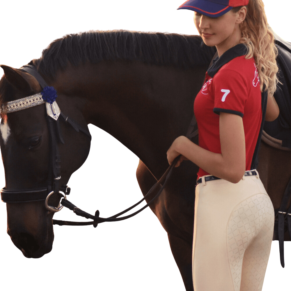 Peter Williams Womens Gel Seat Pull-On Jodhpurs Cream