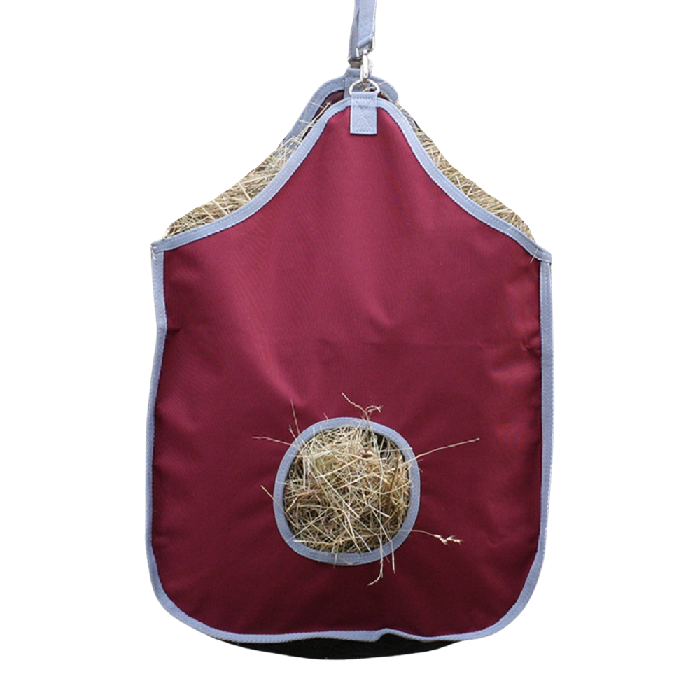 Eurohunter 1200D Hay Bag with Mesh Sides Rhubarb