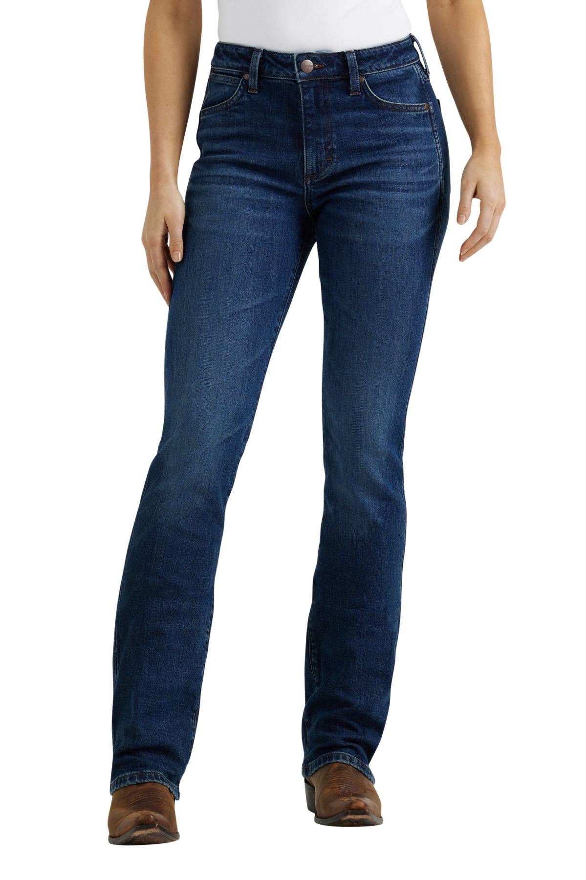 Wrangler Womens Jeans | Retro® Bailey | Hi Rise Boot Cut 34 Leg