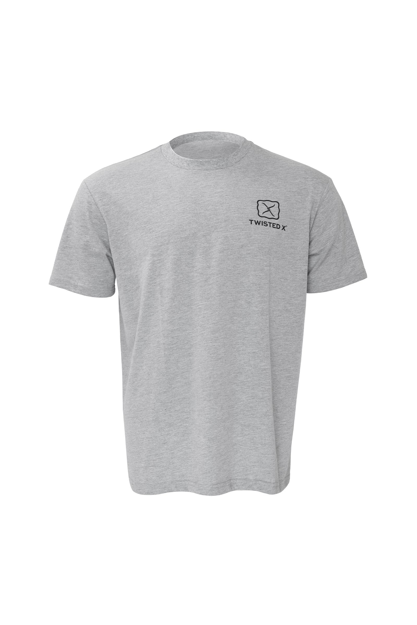 Wrangler Mens T-Shirt | Grey Horse