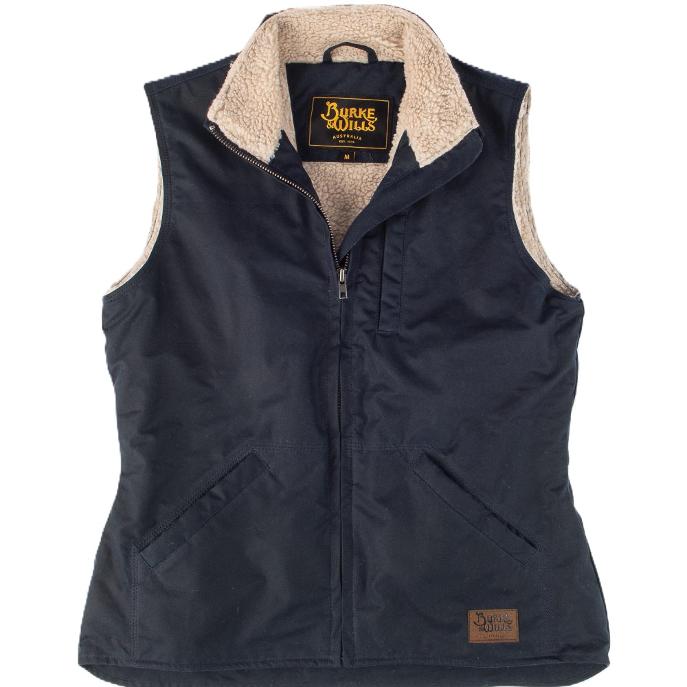 Burke And Wills Womens Vest | Kings | Ink