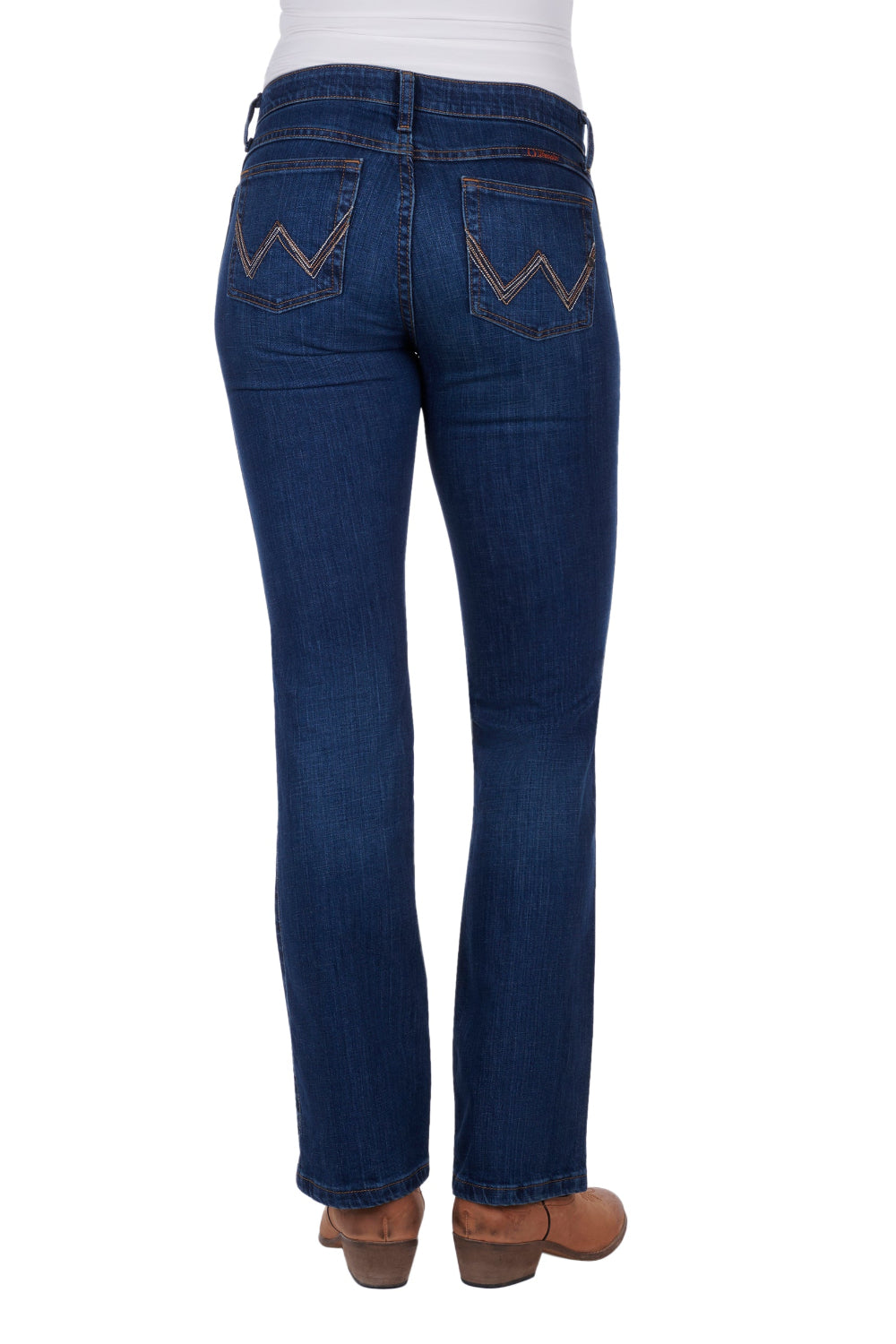 Wrangler Womens Q-Baby | Mid Rise | Bootcut | Tuff Buck | 34 Leg