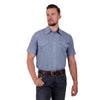 Wrangler Men&#39;s Shirt | Graham | Blue / White