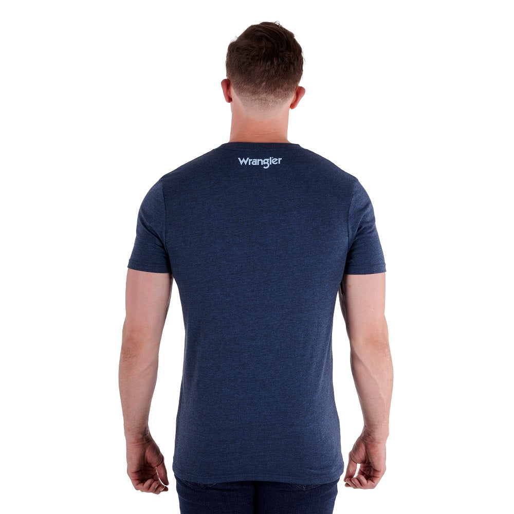 Wrangler Men's T-Shirt | Bolton | Navy / Marle