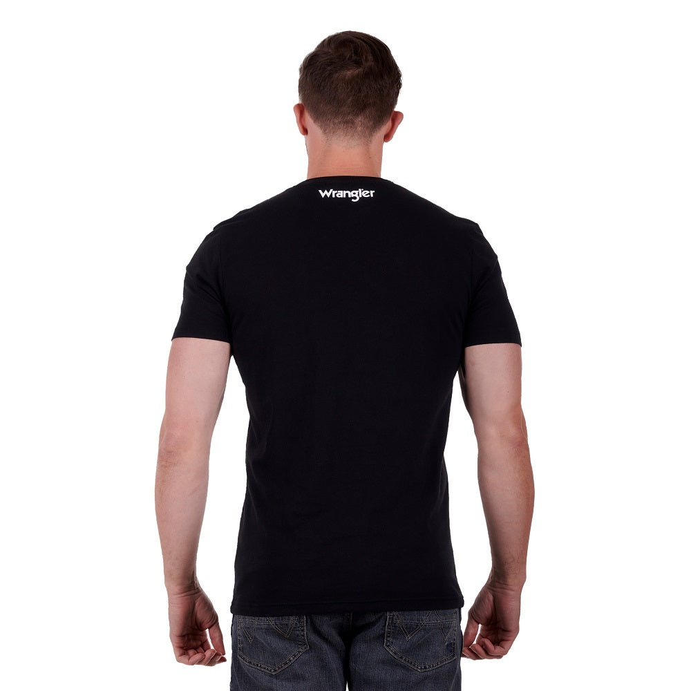 Wrangler Men's T-Shirt | Stewart | Black