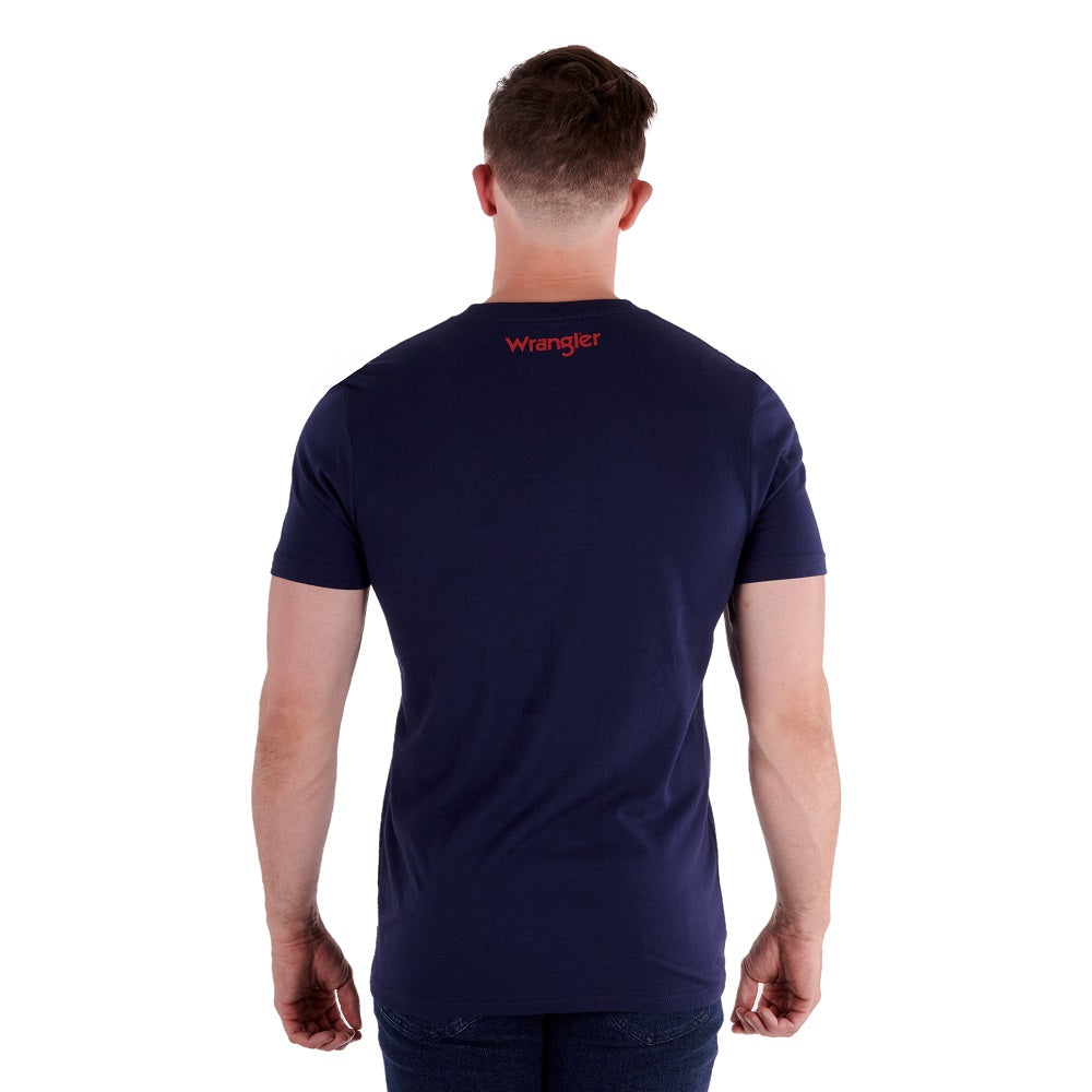 Wrangler Men's T-Shirt | Sebastian | Navy