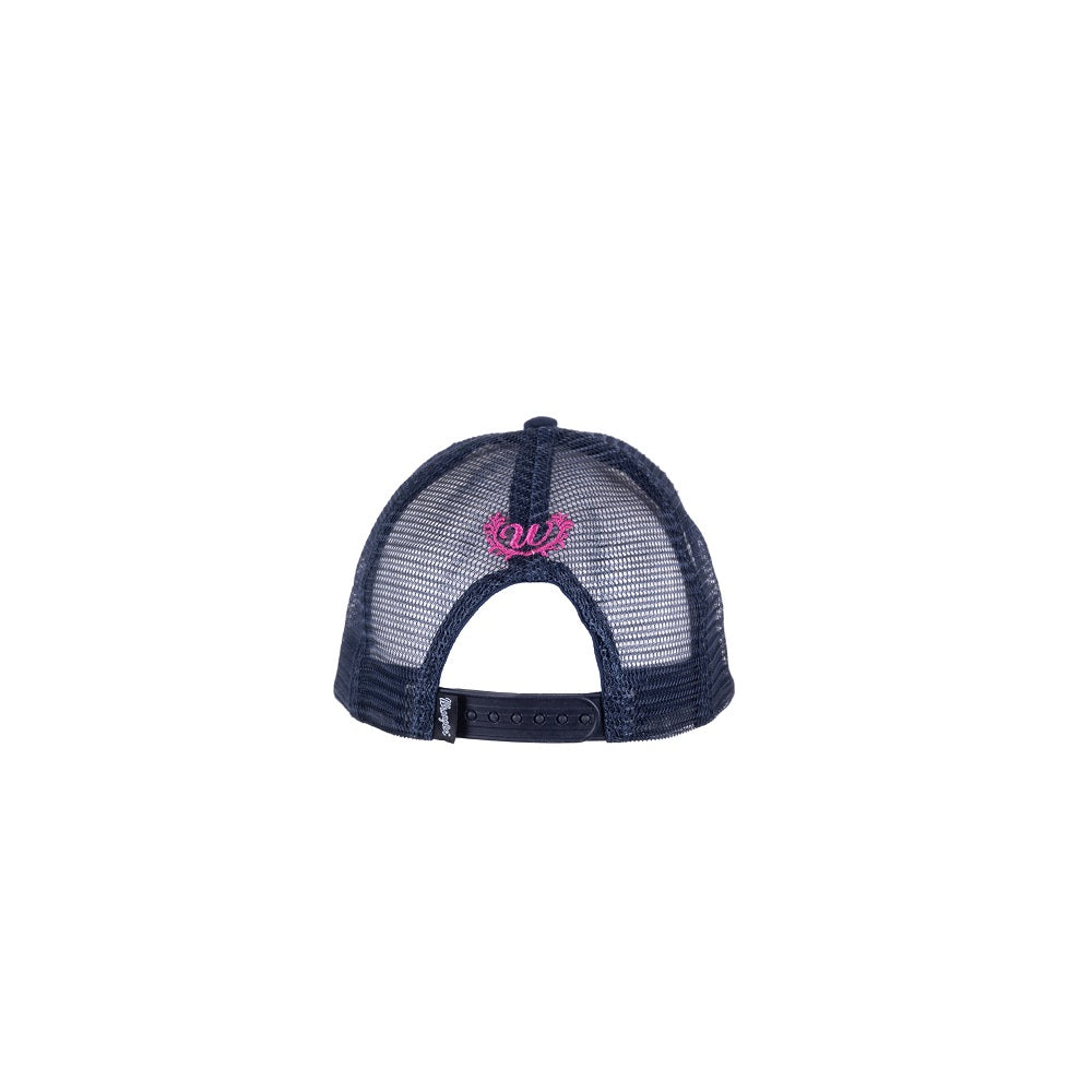 Wrangler Trucker Cap, Name: Mila, Colour: Navy / Grey Marle