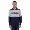 Wrangler Mens Rugby | Max | Navy / Red
