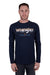 Wrangler Mens T-Shirt | Gallagher | Long Sleeve | Navy