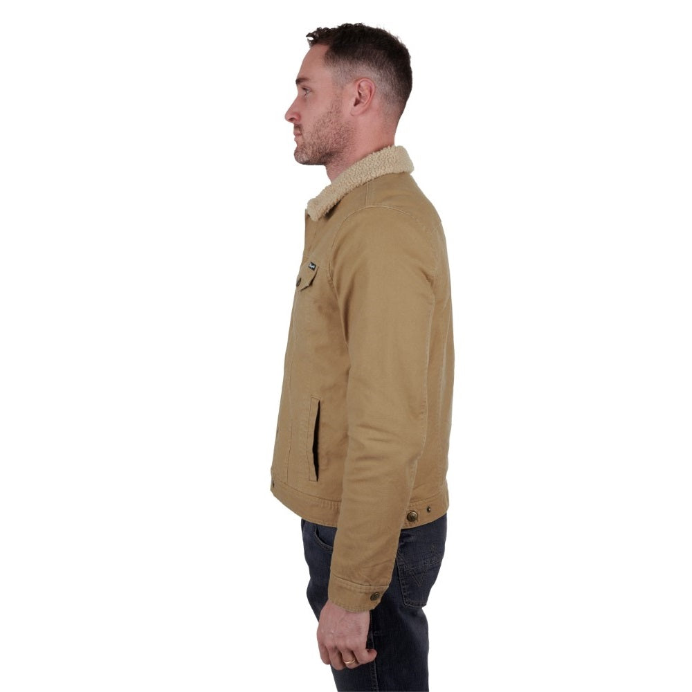 Wrangler Mens Jacket | Cameron | Stone