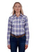 Wrangler Womens Western Shirt | Lucy | Blue / Pink