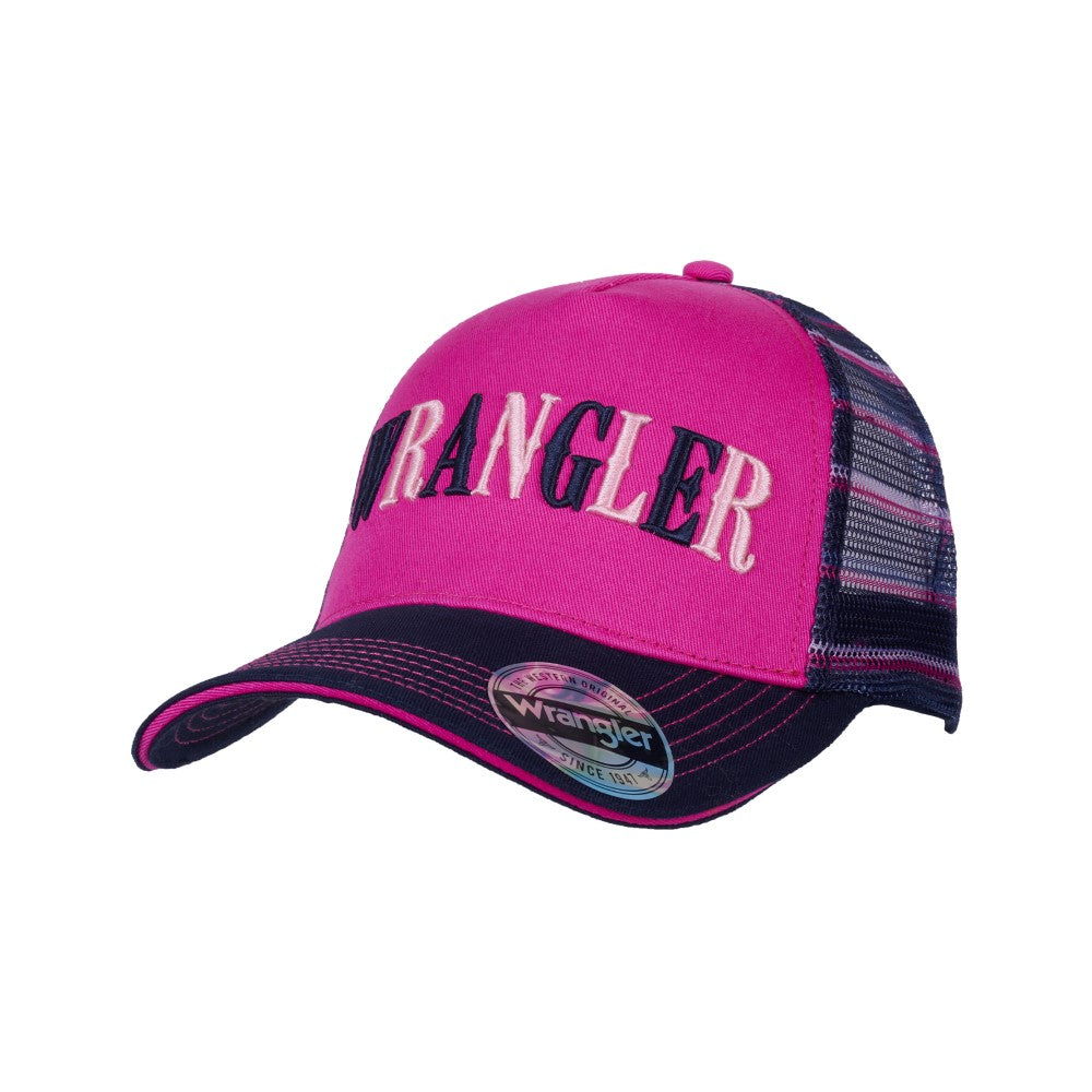 Wrangler Womens Trucker Cap | Lisa | Pink / Navy