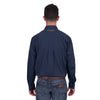 Wrangler Mens Logo Shirt | Brad | Navy
