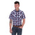 Wrangler Mens Shirt | Phillip | Navy / Red
